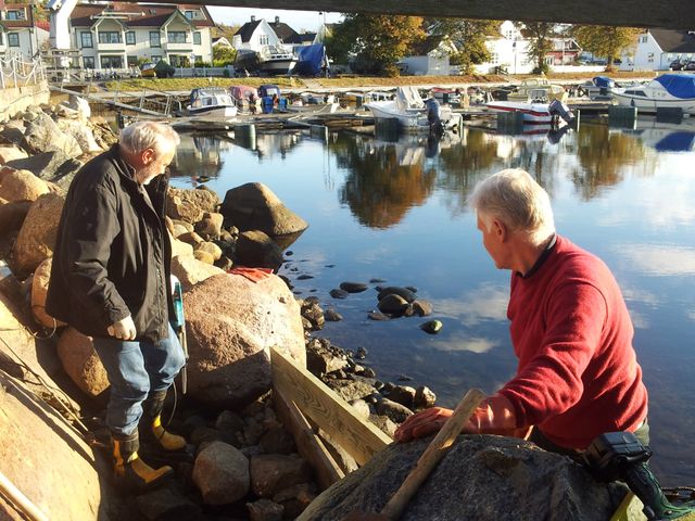 Stein og Kjell Thore tenker og lurer